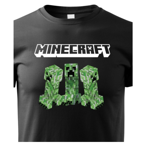 Dětské tričko - Minecraft BezvaTriko