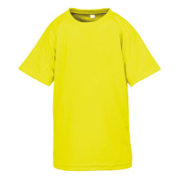 Spiro Dětské rychleschnoucí triko RT287J Fluorescent Yellow