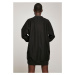 Dámské šaty // Urban Classics / Ladies Oversized Rib Crewneck Dress black