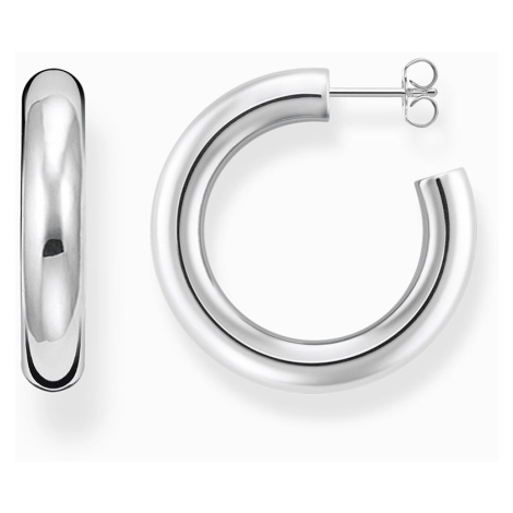 Thomas Sabo CR636-001-21 Silver náušnice Chunky 30 mm