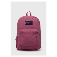 Batoh Jansport Cross Town růžová barva, velký, s aplikací, EK0A5BAI8O11