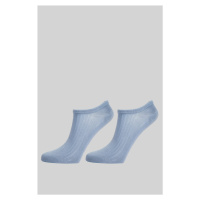 PONOŽKY GANT LYOCELL RIB LOW CUT SOCKS 2-PACK modrá