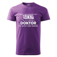 DOBRÝ TRIKO Pánské tričko s potiskem Sexy doktor