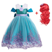 Dívčí šaty kostým Ariel