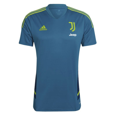Juventus Turín tréninkový pánský dres Condivo teal Adidas
