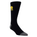 ponožky QUEEN - GOLD CREST CREW - BLACK - PERRI´S SOCKS