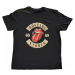 The Rolling Stones Tričko Sixty Biker Tongue Unisex Black