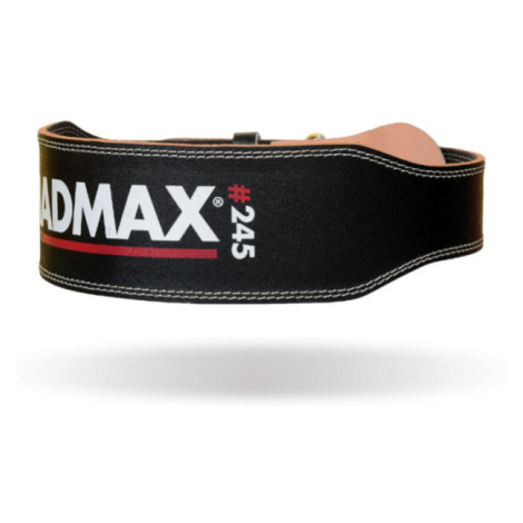 Fitness opasek Full Leather Black L - MADMAX