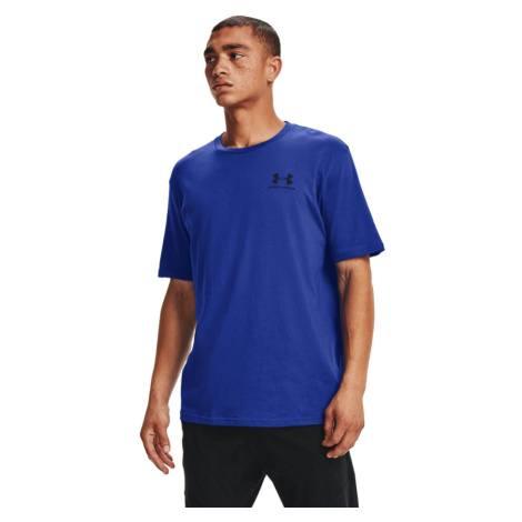 Under Armour Sportstyle Lc Ss Pánské funkční triko 1326799 Blue