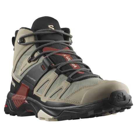 Salomon X Ultra 4 Mid GTX M L47352500 - vintage khaki/black/burnt henna