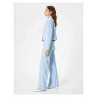 Koton Palazzo Trousers High Waist