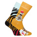 Veselé ponožky Dedoles Zebra umělkyně (D-U-SC-RS-C-C-1467) L