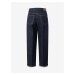 Tmavě modré dámské zkrácené široké džíny Pepe Jeans Edie
