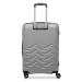 RONCATO SET 3 TROLLEY 4R SHINE M Cestovní kufr, šedá, velikost