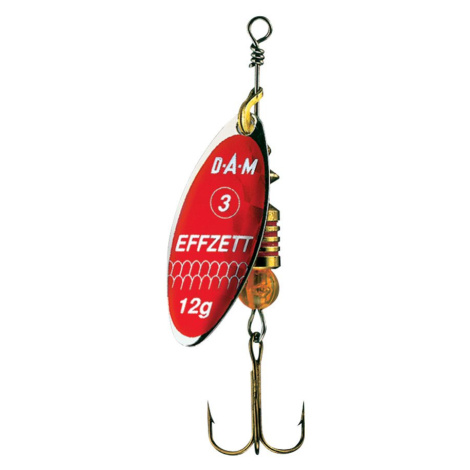 DAM Třpytka Effzett Predator Spinner Reflex Red - 3g vel.0