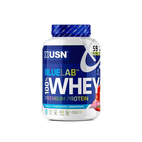 USN BlueLab 100% Whey Premium Protein, 908g, jahoda
