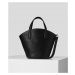 Kabelka karl lagerfeld k/punched logo small tote černá