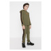 Trendyol Khaki Printed Boys' Tracksuit Set