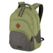 Travelite Basics Backpack Melange Green/grey 22 L TRAVELITE-96308-80