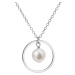 Evolution Group Perlový náhrdelník z pravých říčních perel bílý 22018.1