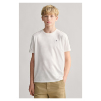 TRIČKO GANT SHIELD SS T-SHIRT WHITE