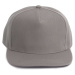 Snapback 5 panelová kšiltovka High - Light Grey/Light Grey