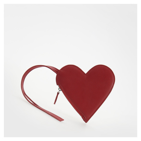 Reserved - Peněženka ve tvaru srdce - Červená
