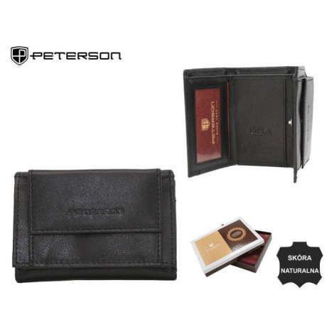Kožená, klasická, malá dámská peněženka Peterson
