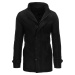 Černý pánský kabát na zip Černá