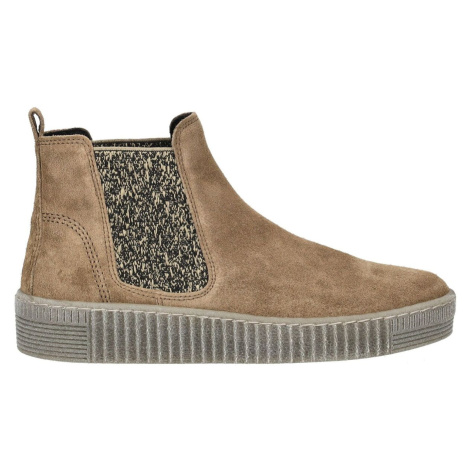 Gabor Stiefelette Hnědá