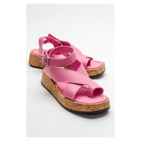 LuviShoes SARY Women's Pink Sandals