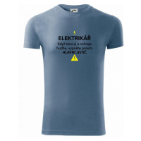 Elektrikář - hlavní jistič - Viper FIT pánské triko