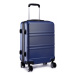 Modrý střední cestovní kvalitní kufr Kylah Lulu Bags