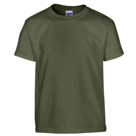 Gildan Dětské triko G5000K Military Green
