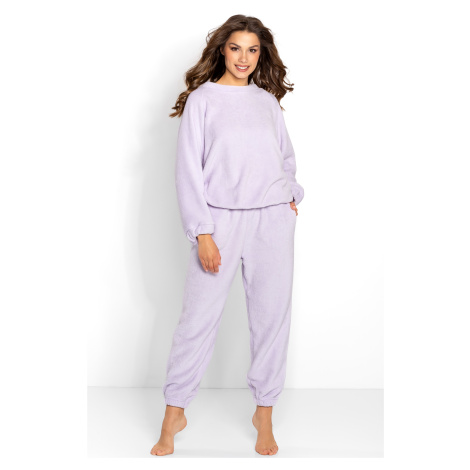 Fialové dámské teplákové soupravy