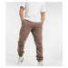Sixth June essential joggers in brown exclusive at ASOS
