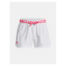 Růžovo-bílé holčičí sportovní kraťasy Under Armour Play Up Solid Shorts