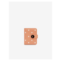 Meruňková dámská puntíkovaná peněženka Vuch Pippa Mini Apricot