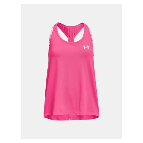 Tmavě růžové sportovní tílko Under Armour Knockout Tank