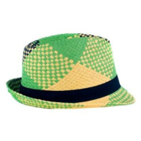 Art Of Polo Dámský klobouk Astolle zeleno-žlutá Zelená