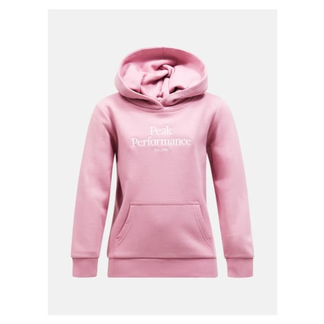 Mikina peak performance jr original hood bitter root