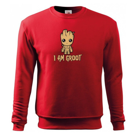Dětská mikina Groot z filmu Strážci galaxie - Já jsem Groot na mikině BezvaTriko
