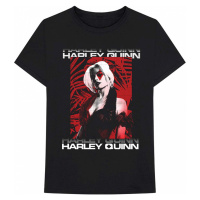 Suicide Squad tričko, Harley Leaves Black, pánské