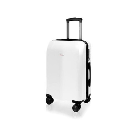 Avancea Cestovní kufr DE828 bílý S