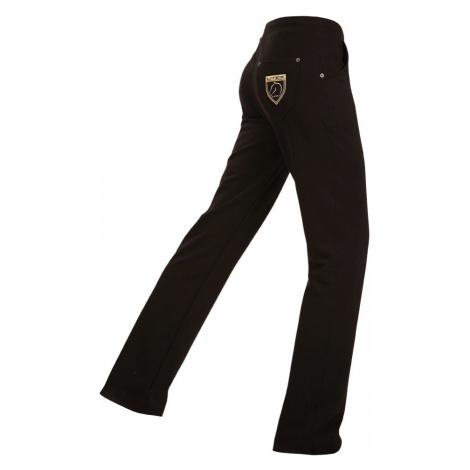 LITEX J1018 Kalhoty dámské dlouhé do pasu černá