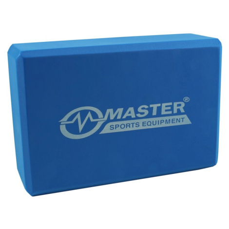 Master Sport Master Yoga jóga blok barva Blue (23 × 15 × 7,5 cm) 1 ks