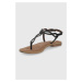 Kožené sandály Mexx Sandal Jolene dámské, černá barva