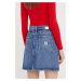 Džínová sukně Tommy Jeans mini, áčková, DW0DW17049