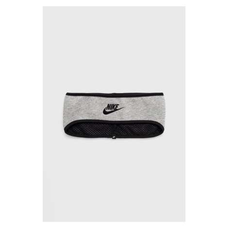 Čelenka Nike šedá barva