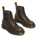 Kožené workery Dr. Martens 1460 Wl dámské, hnědá barva, na plochém podpatku, zateplené, DM318735